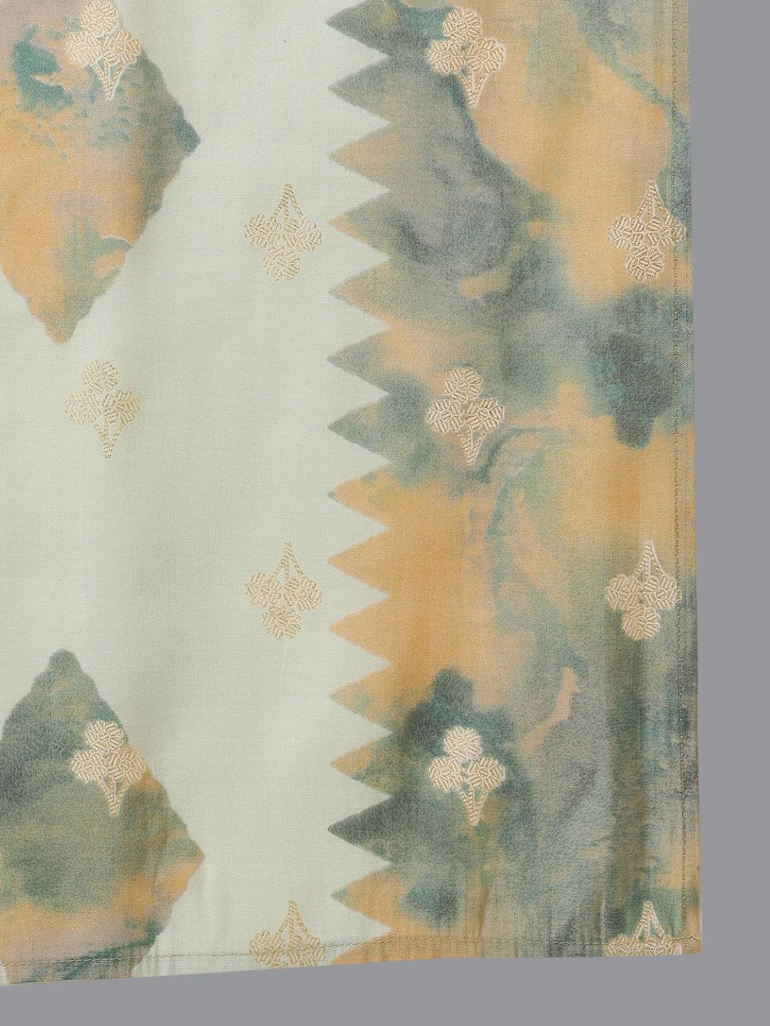 Dhiyona KL Floral Embroidered Regular Kurta with Palazzos & Dupatta