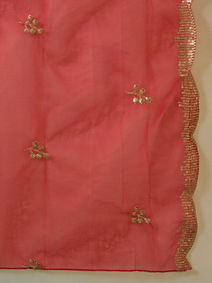 Dhiyona HOP Embroidered Straight Kurta & Sharara With Dupatta