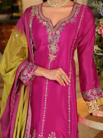 Areesa Rose Full Work Suit set