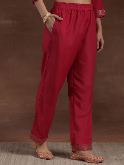 Dhiyona LL Woven Design Regular Kurta with Palazzos & Dupatta