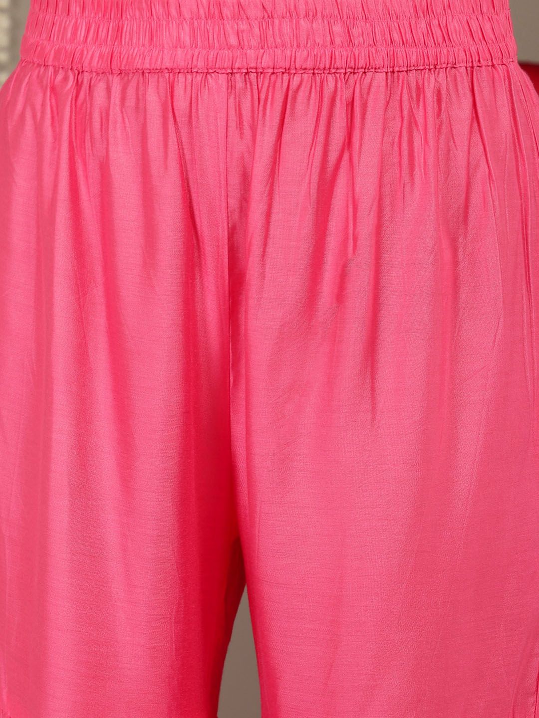 Dhiyona VA Women Zari Detail Kurta & Trousers With Dupatta