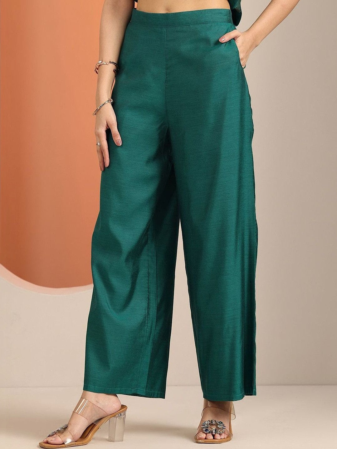 Women Printed Regular Kurta with Palazzos