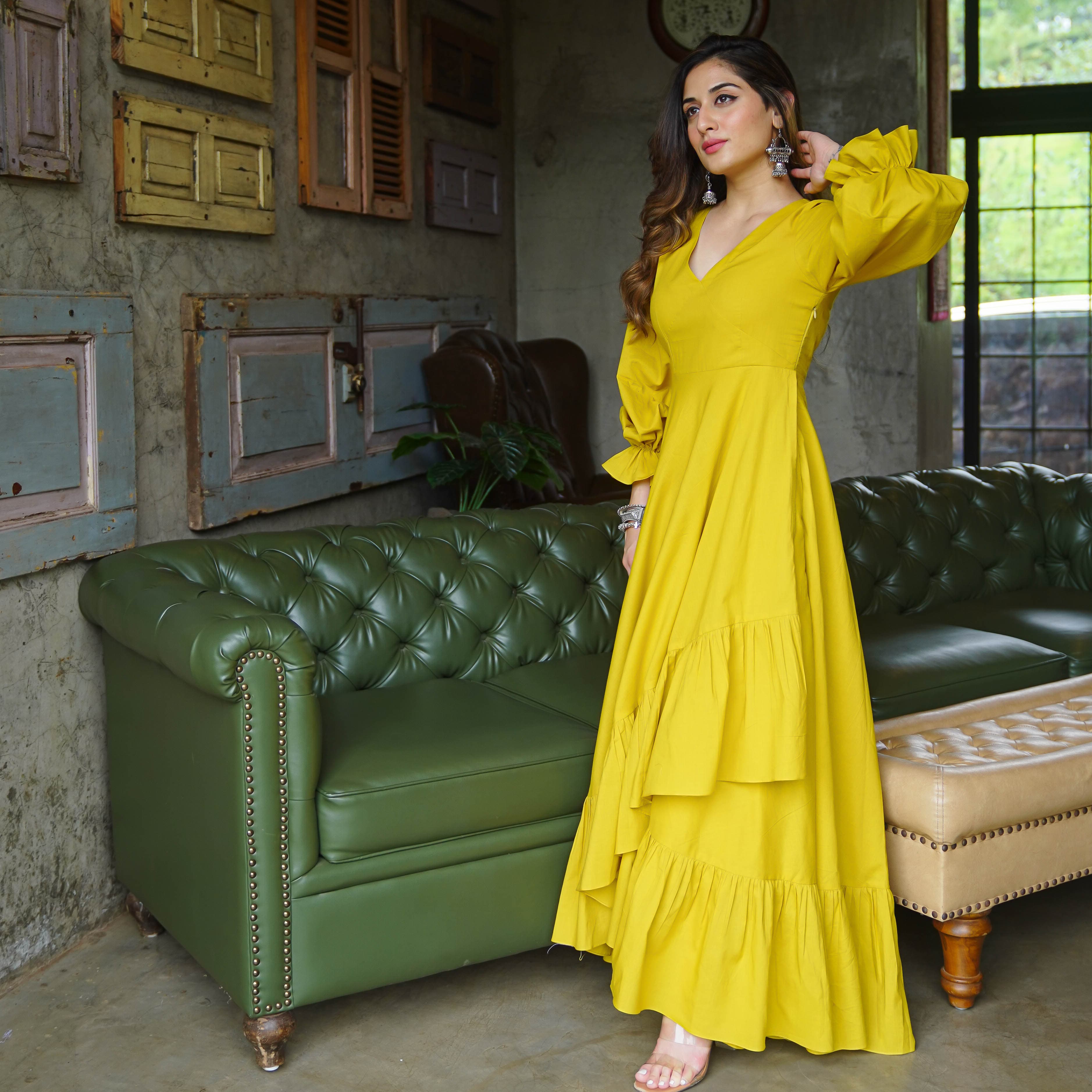 Bunaai Bella Cotton Maxi Dress