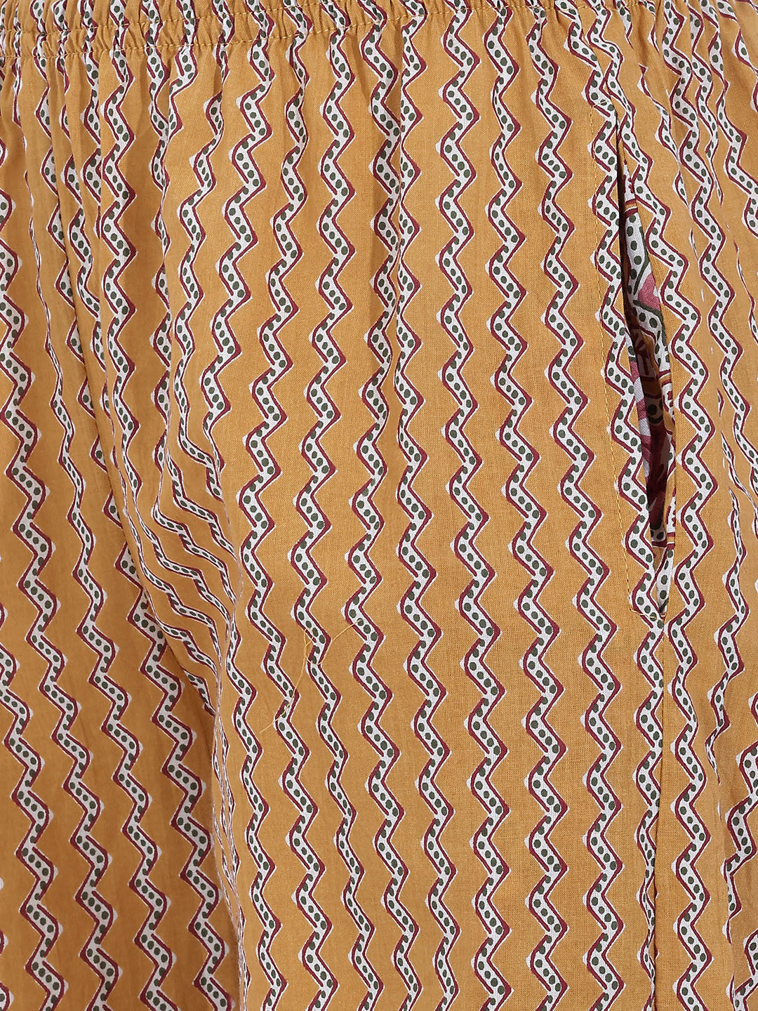 Floral Printed Sequinned Regular Pure Cotton Kurta with Pyjamas & Dupatta