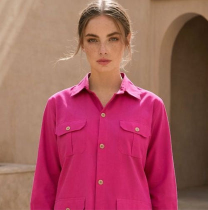 Molly Pink Cotton Co-ord Set