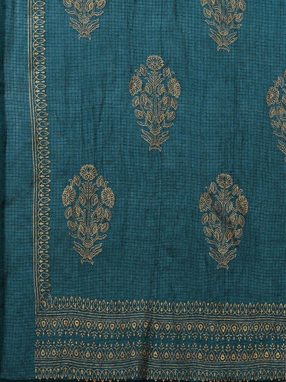 Dhiyona KL V Neck Anarkali Kurta With Trousers & Dupatta