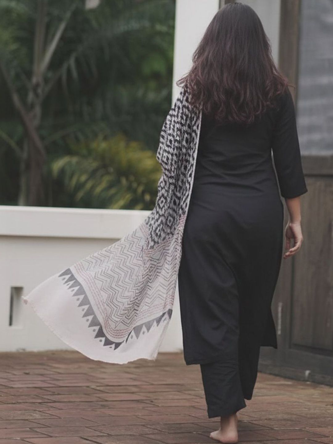 Dhiyona KL Women Ethnic Motifs Regular Kurta with Palazzos & With Dupatta