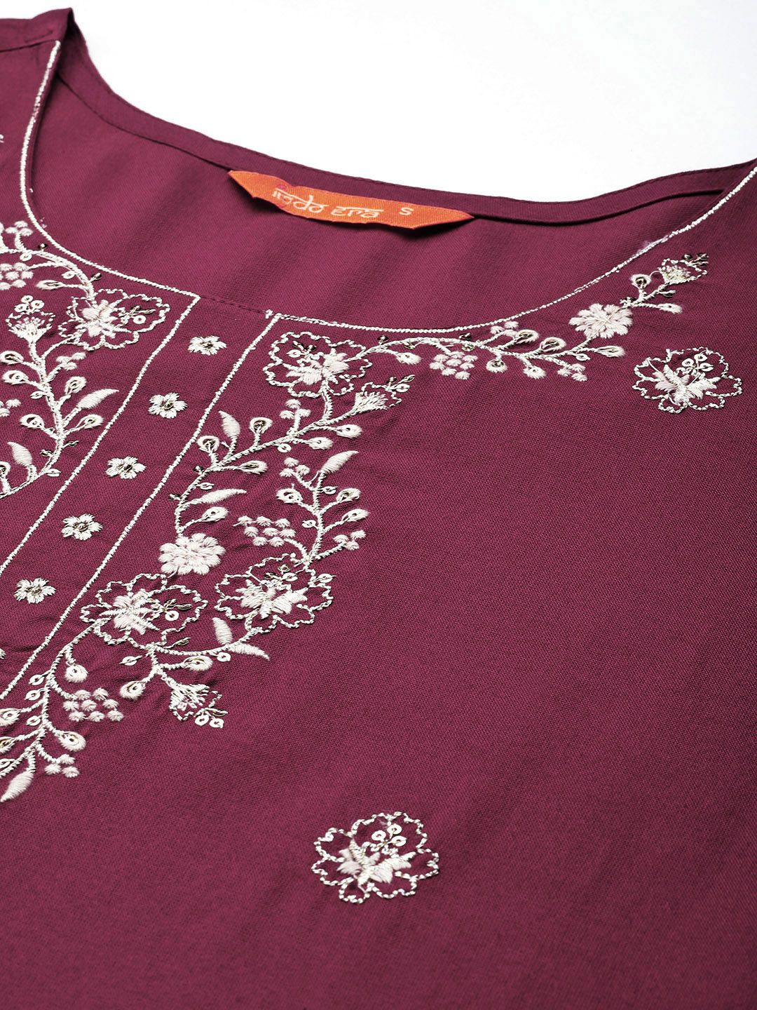 Dhiyona IE Women Floral Yoke Design Kurta