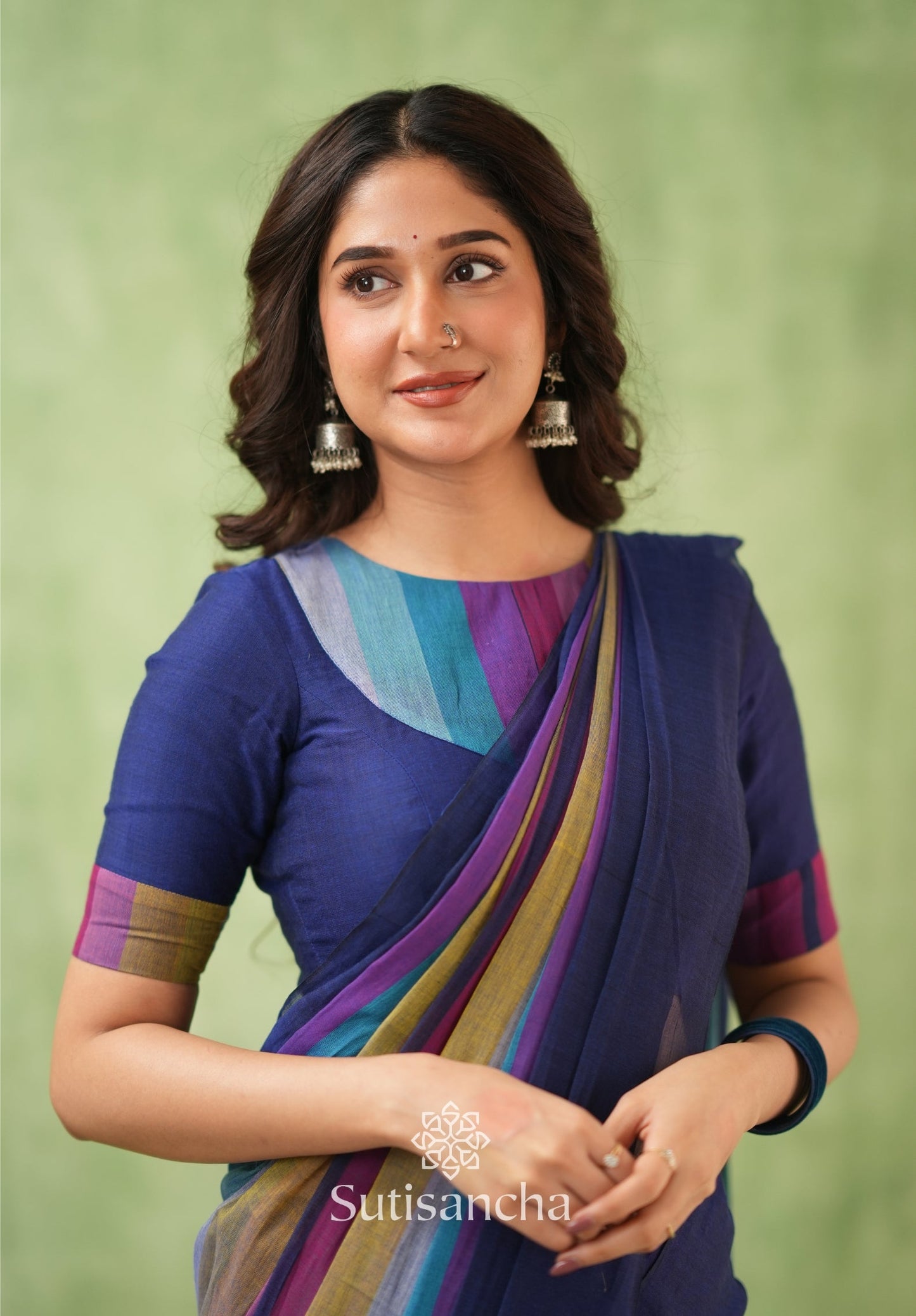 Dhiyona SS Mul Tones – Vibrant Checks Edition