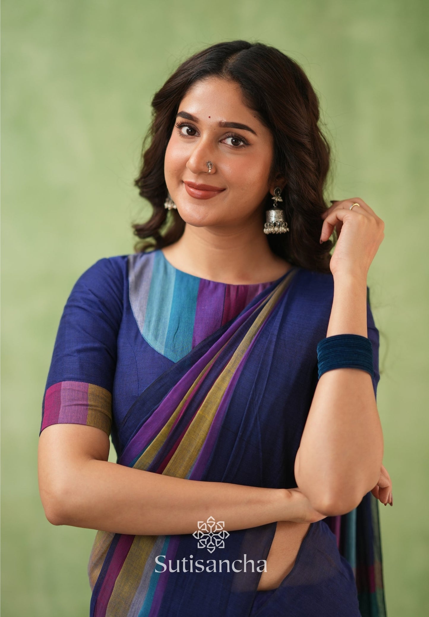Dhiyona SS Mul Tones – Vibrant Checks Edition
