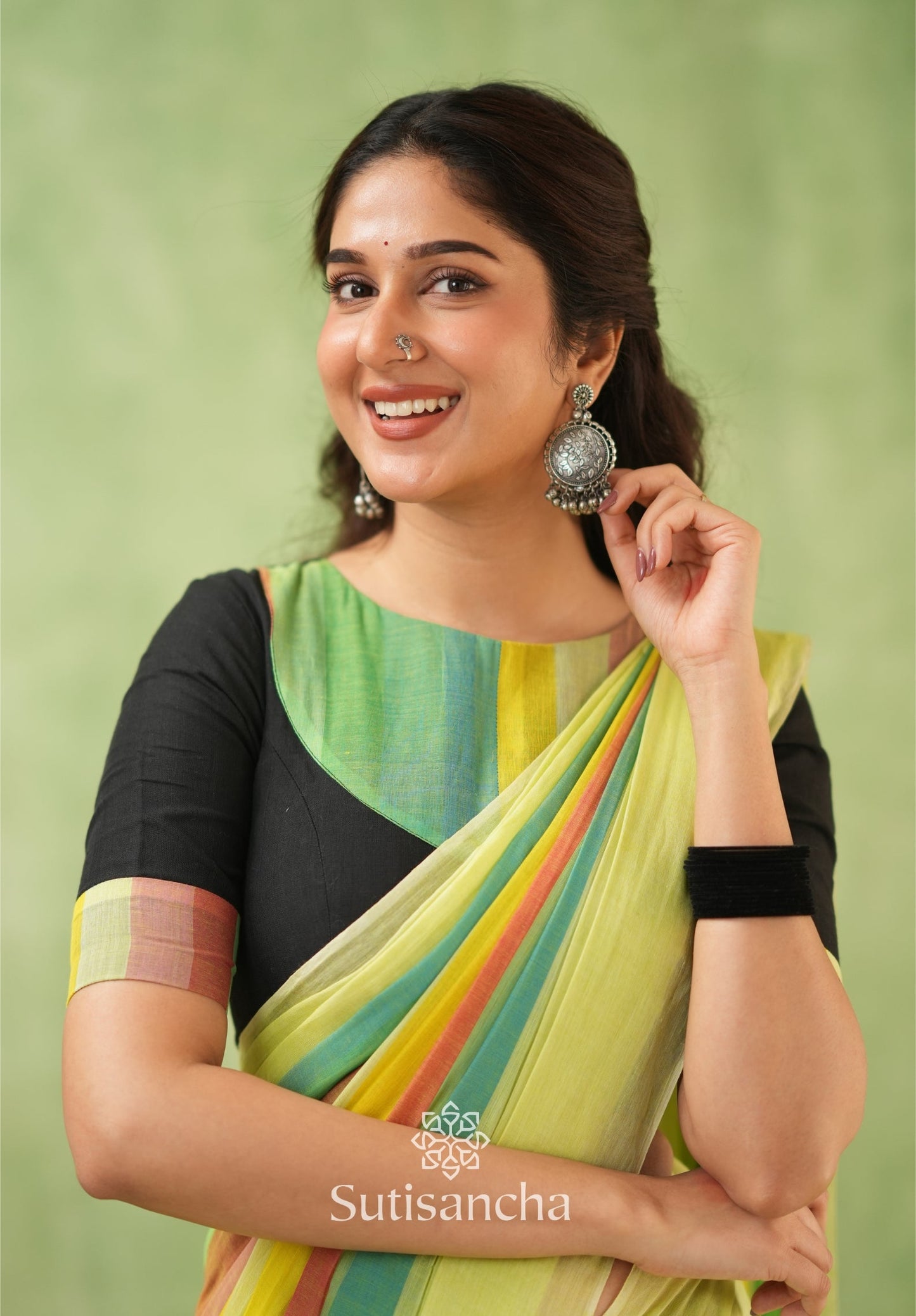 Dhiyona SS Mul Tones – Vibrant Checks Edition