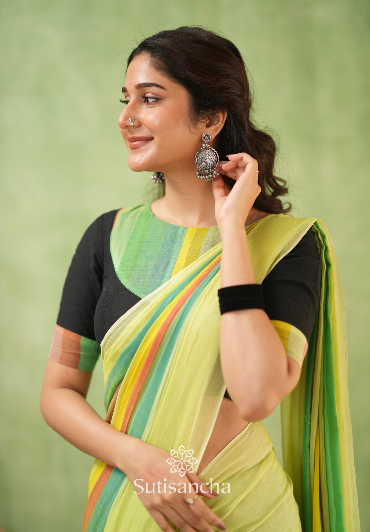 Dhiyona SS Mul Tones – Vibrant Checks Edition
