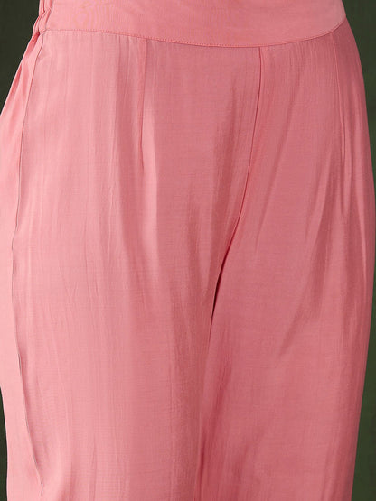 Embroidered Kurta & Trouser With Dupatta