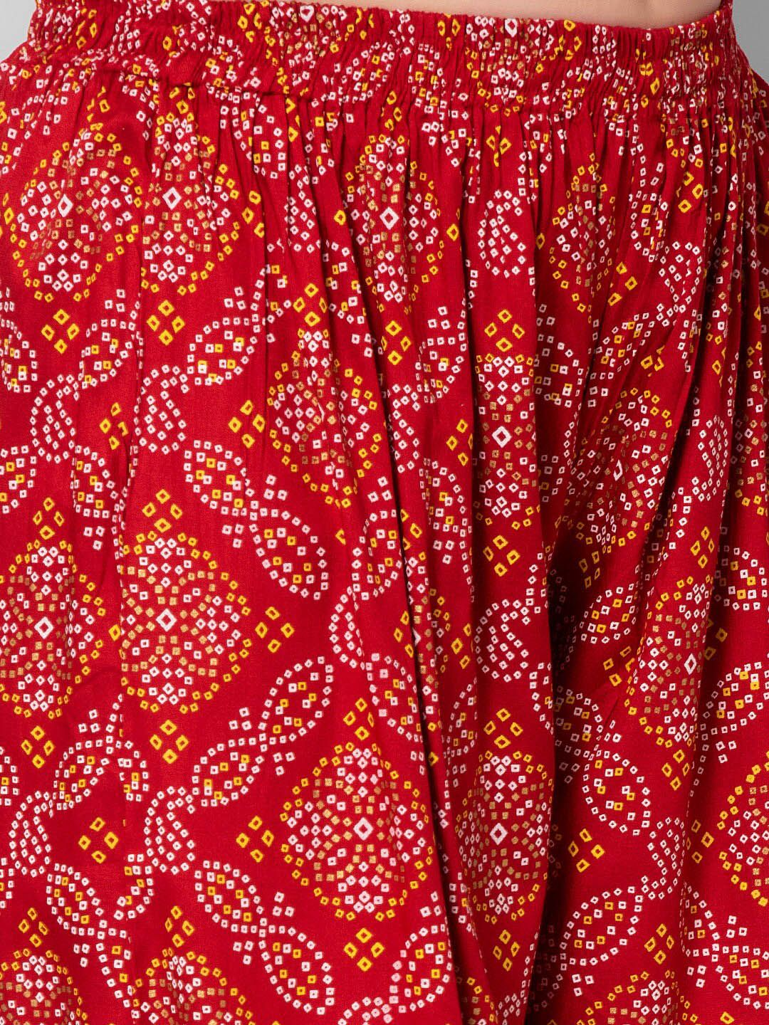 Dhiyona KL Women Green Ethnic Motifs Kurta with Palazzos & With Dupatta
