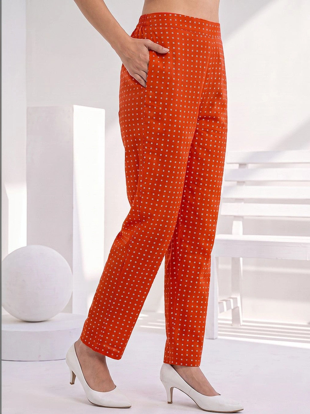 Women Ethnic Motifs Printed Regular Kurta with Trousers & With Dupatta
