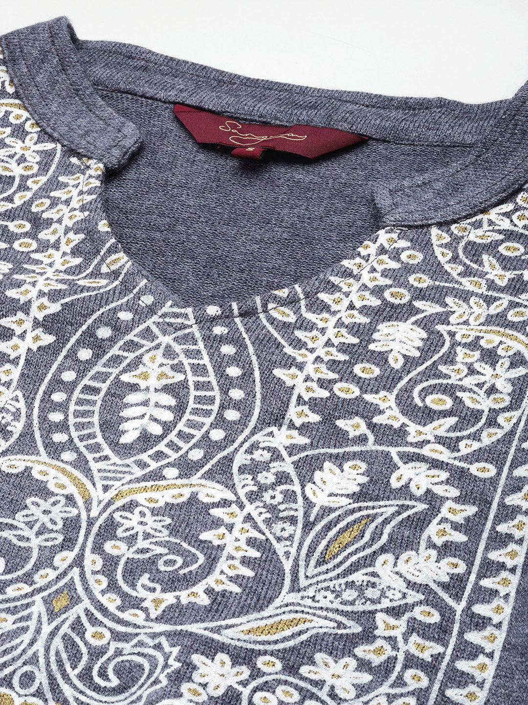 Ethnic Motifs Printed Regular Kurta With Trousers
