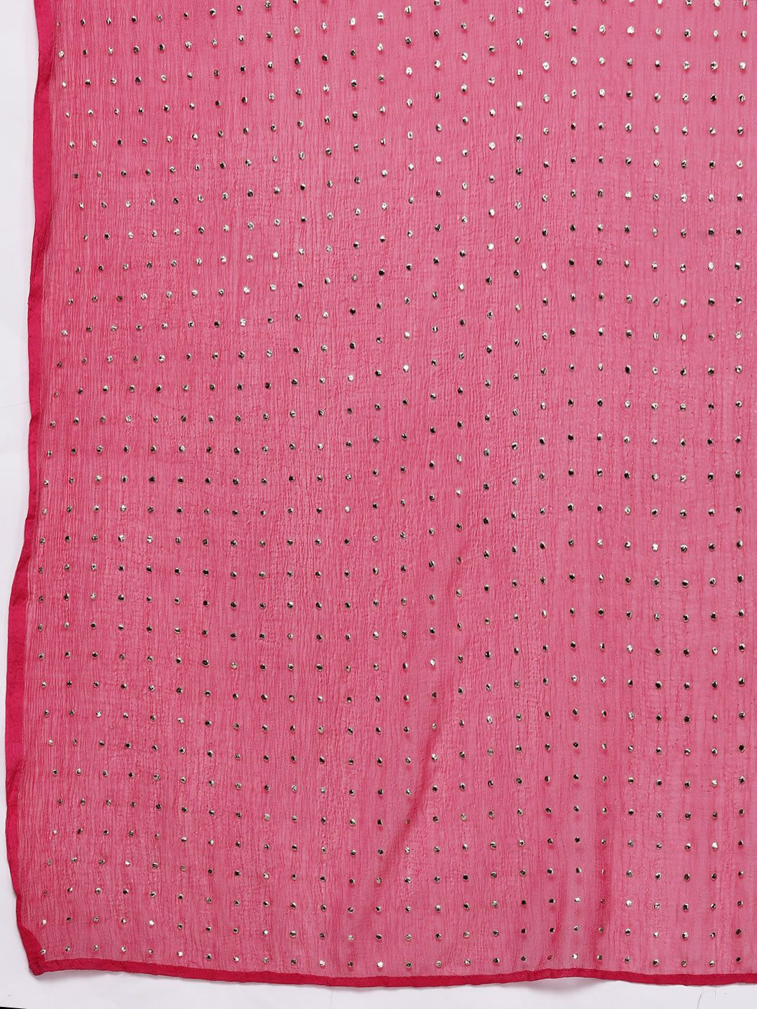 Dhiyona VA Ethnic Motifs Jacquard Kurta with Palazzos & Dupatta