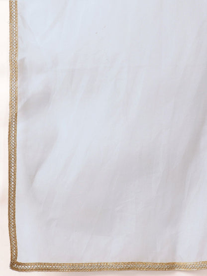 Dhiyona HOP Ethnic Motifs Yoke Design Thread Work Jashn Kurta with Sharara & Dupatta