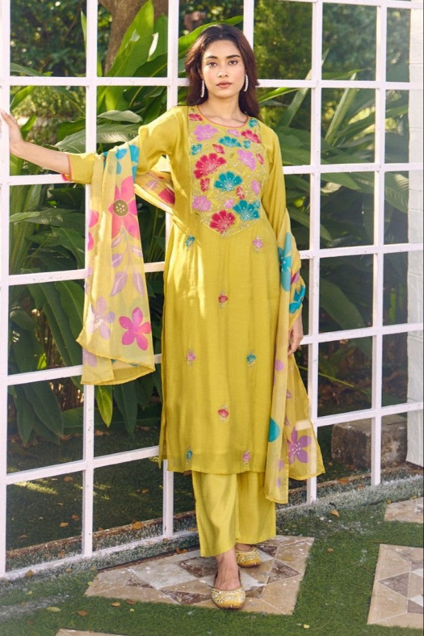 Wespret canary full work suit set