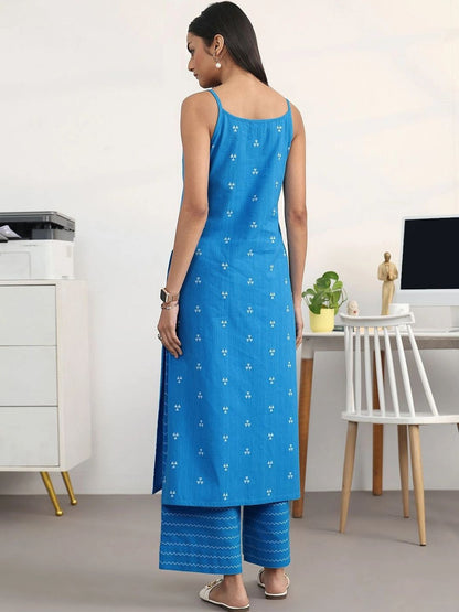 Women Printed Regular Kurta with Palazzos