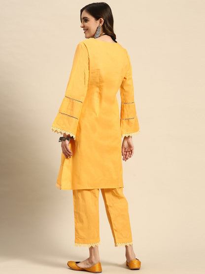 Pure Cotton Kurta with Trousers