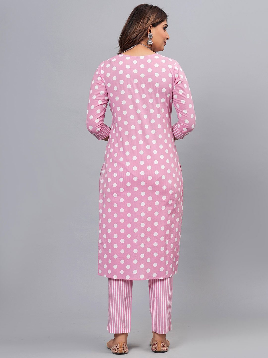 Dhiyona KL Women Printed Regular Pure Cotton Kurta with Pyjamas & With Dupatta