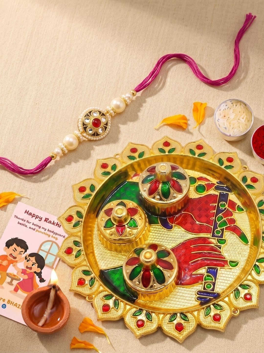Dhiyona Thread Rakhi