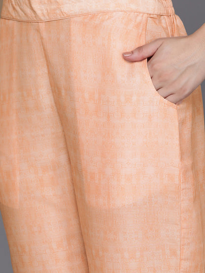 Women Ethnic Motifs Printed Regular Kurta with Trousers