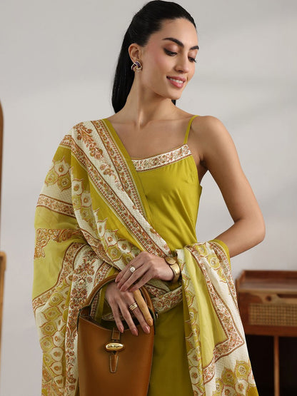 Women Ethnic Motifs Regular Kurta with Palazzos & With Dupatta