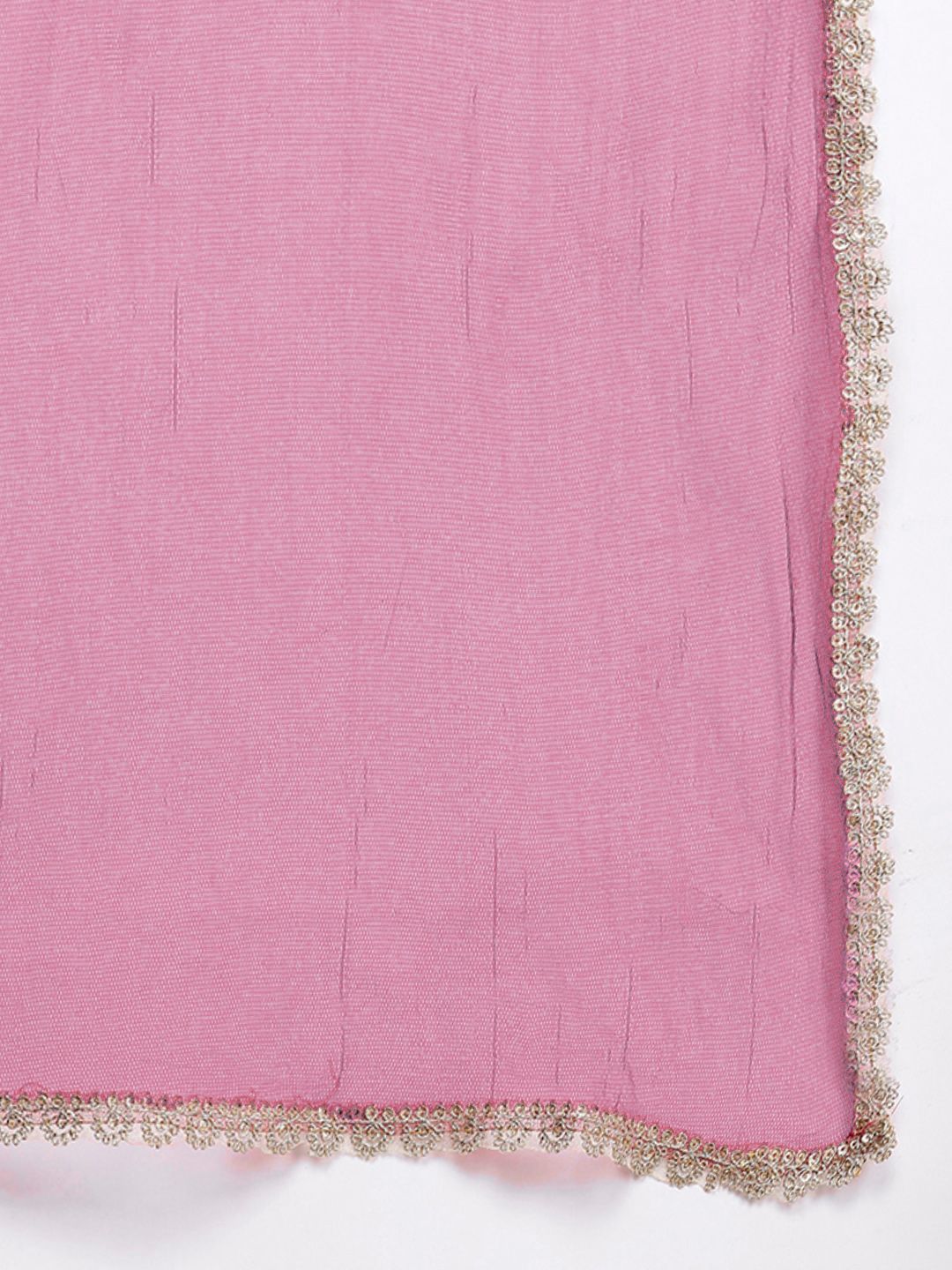 Dhiyona HOP Jashn Yoke Design Sequinned Zari Work Kurti With Sharara & Dupatta