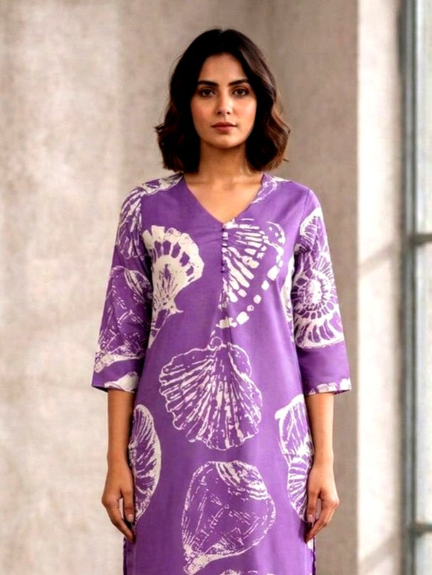 Sarika Lily Printed Kurta Pant Set