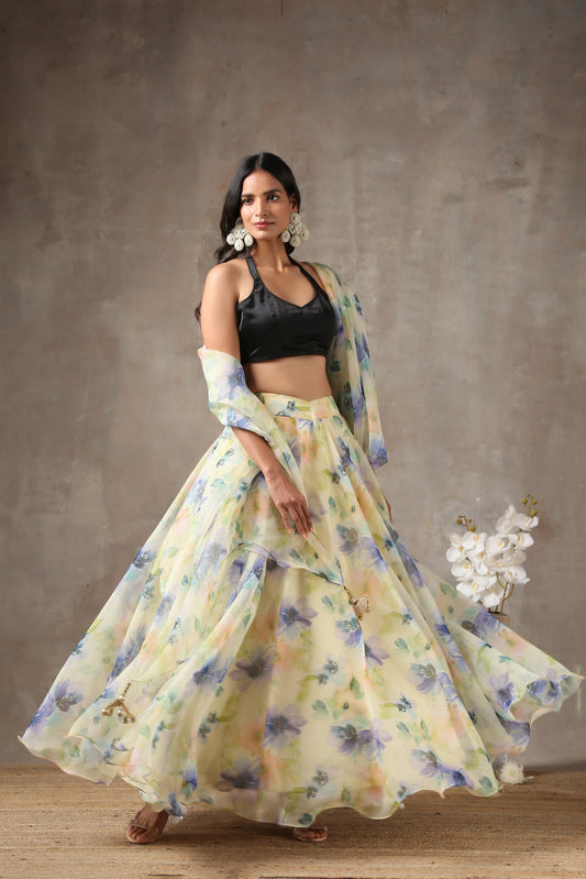Dhiyona ST Naughty Organza Lehenga