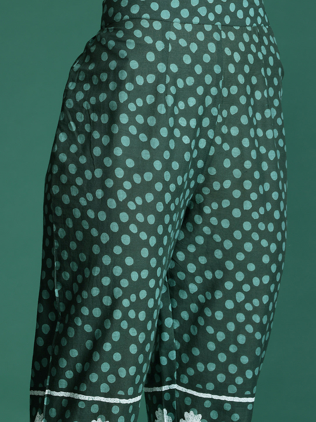 Floral Printed Regular Pure Cotton Kurta with Trousers
