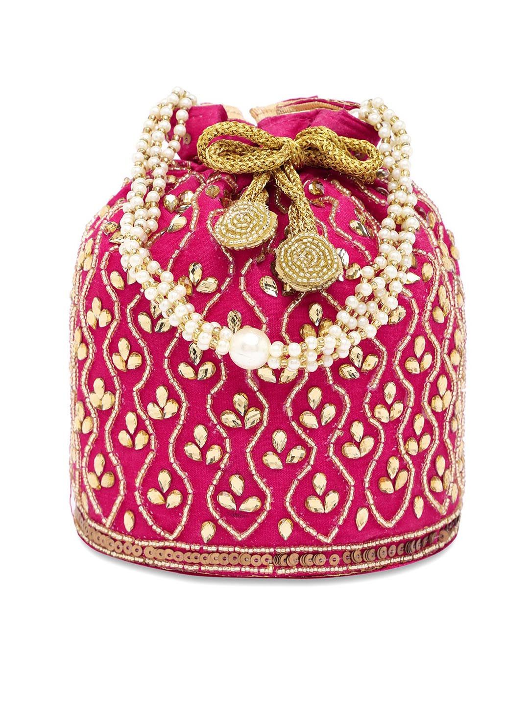 Dhiyona NR Women Magenta Clutches