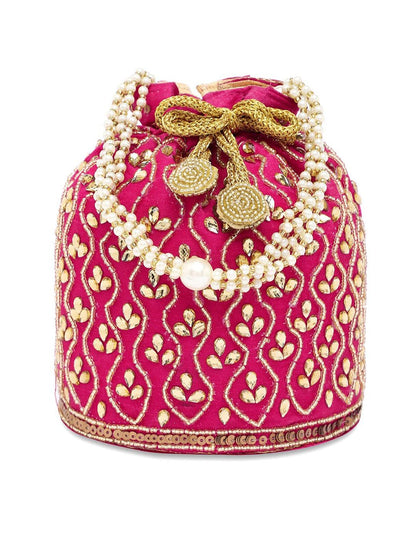 Dhiyona NR Women Magenta Clutches