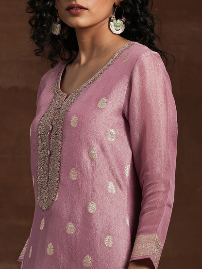 Dhiyona LL Floral Printed Regular Kurta with Palazzos & With Dupatta