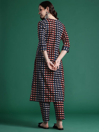 Pure Cotton Kurta with Trousers