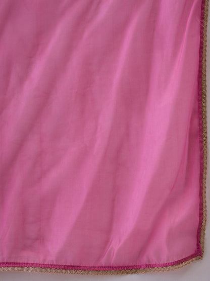 Dhiyona SN Embroidered Round Neck Kurta Sharara & Dupatta
