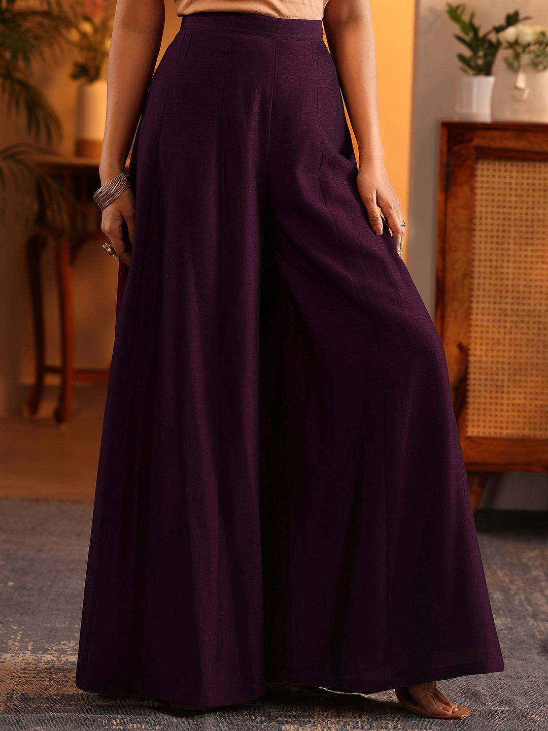 Dhiyona LL Women Ethnic Motifs Embroidered Zari Regular Kurta with Palazzos & With Dupatta