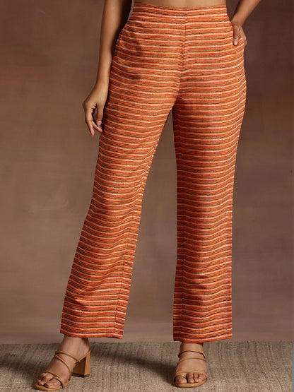 Women Ethnic Motifs Printed Regular Thread Work Kurta with Trousers & With Dupatta