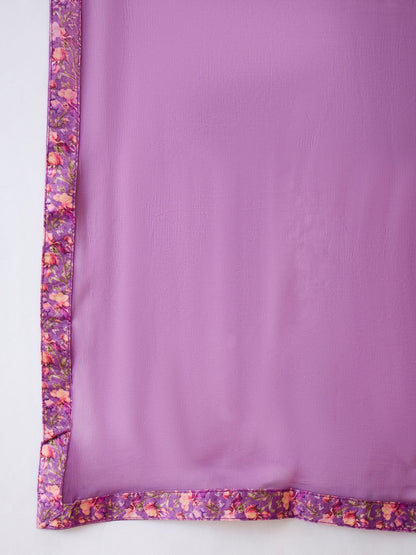 Printed Round Neck Kurta Sets
