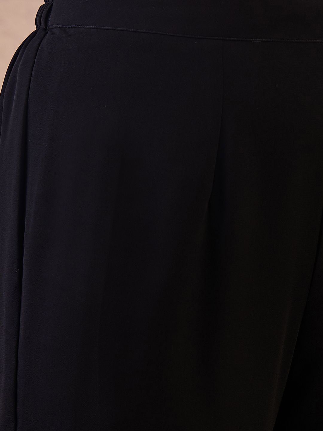 Dhiyona IN Ethnic Motifs Embroidered Straight Sequinned Kurta With Sharara & Dupatta