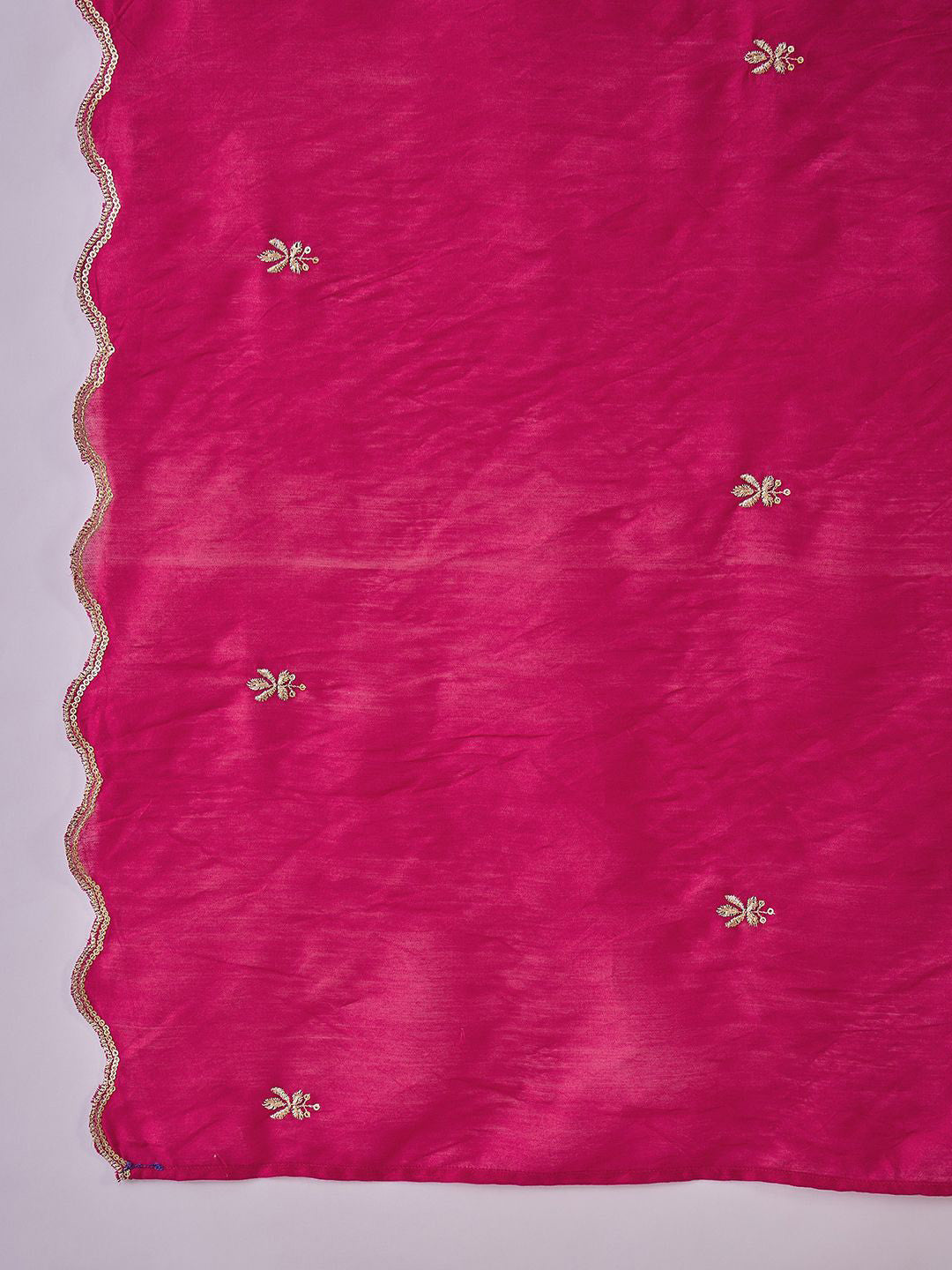 Women Floral Embroidered Kurta with Trousers & Dupatta