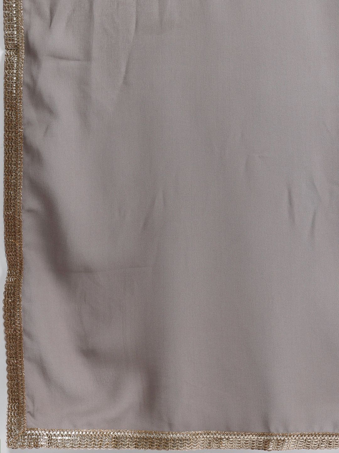 Dhiyona IE Floral Embroidered Sequinned Kurta With Sharara & Dupatta