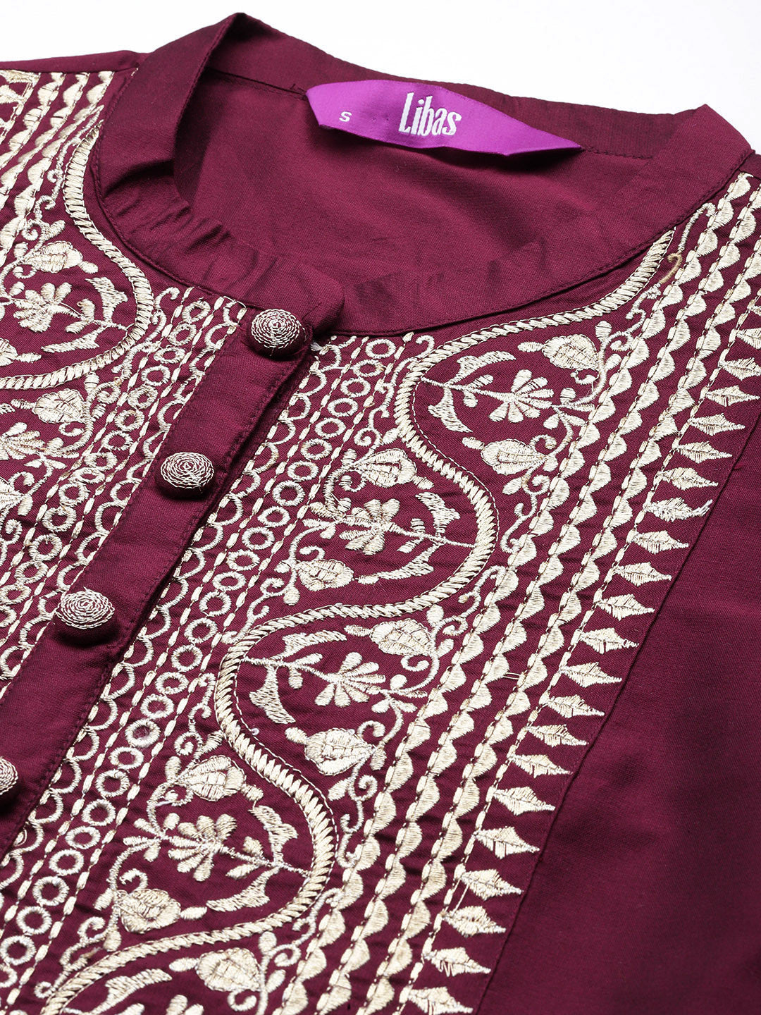 Women Ethnic Motifs Embroidered Regular Sequinned Kurta with Trousers & With Dupatta