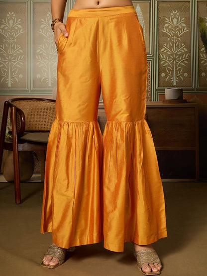 Dhiyona HOP Embroidered Straight Kurti & Sharara With Dupatta