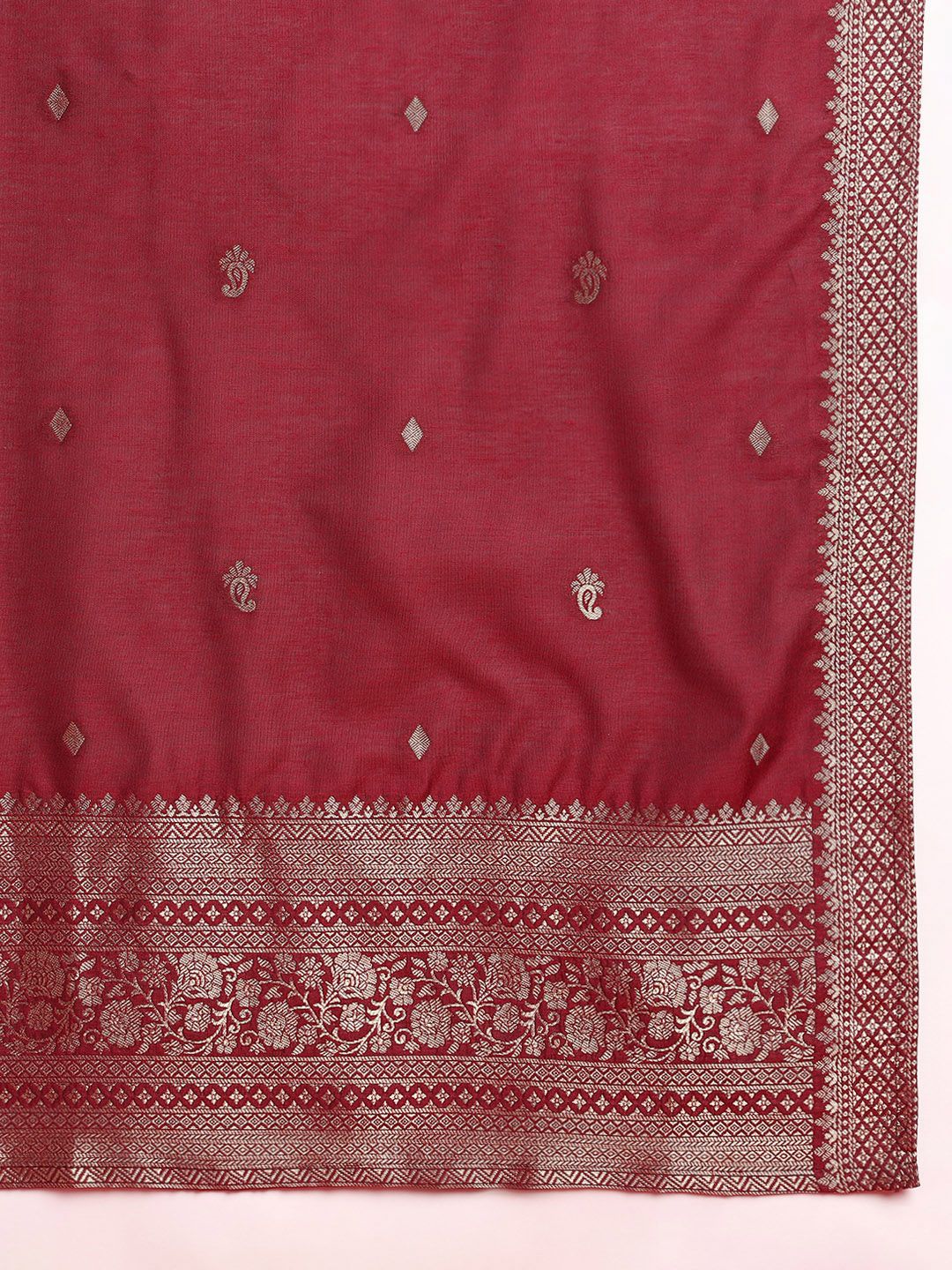 Dhiyona KL Ethnic Motifs Regular Kurta with Trousers & Dupatta