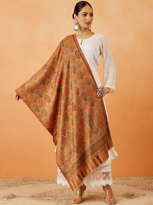 Dhiyona PA Women Paisley Woven Design Shawl