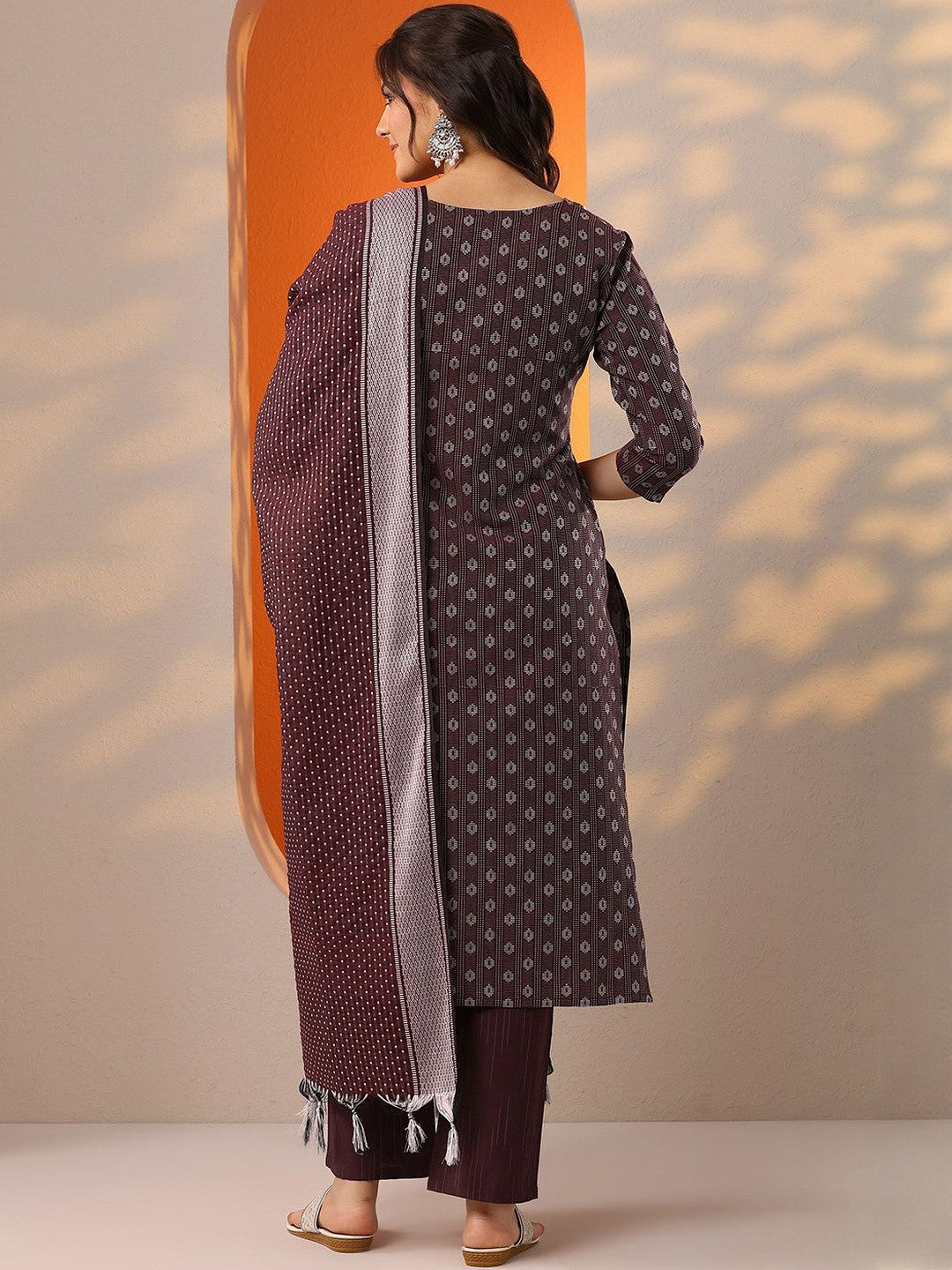 Women Ethnic Motifs Printed Kurta with Trouser & Dupatta