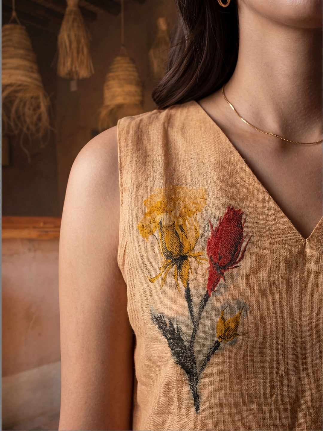 Women Floral Printed Regular Kurta with Trousers & With Dupatta